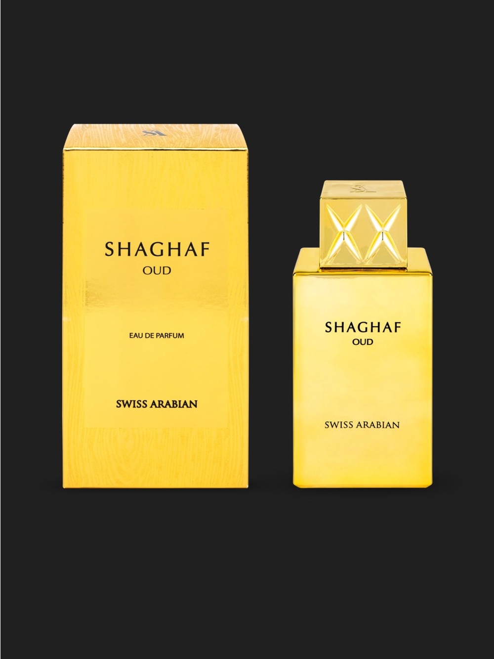 Swiss Arabian Shaghaf Oud Eau de Parfum - Gold Bottle 75ml